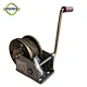 hand crank winch with brake